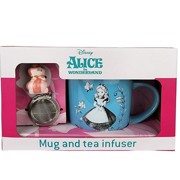 Disney Dining Disney Alice In Wonderland Mug And Tea Infuser Set